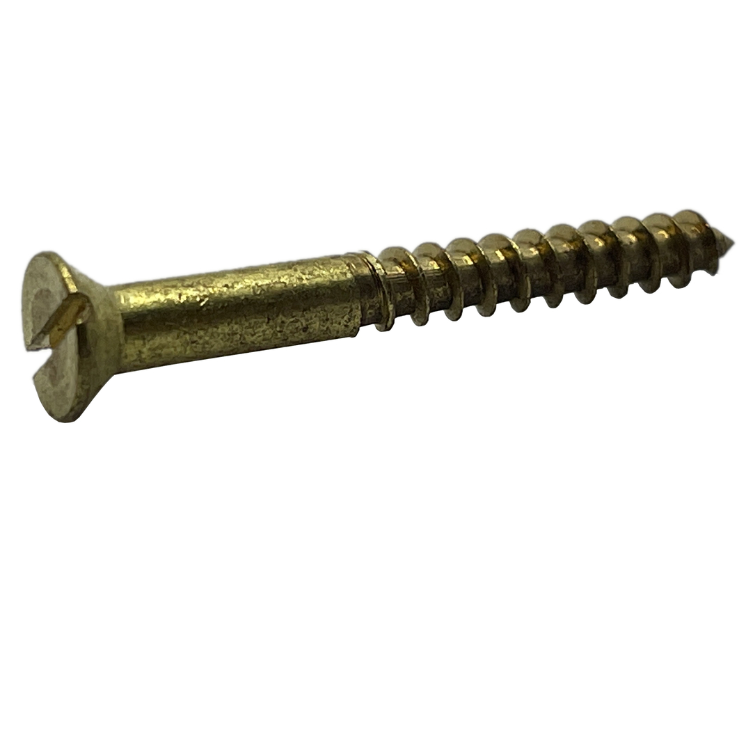 4 X 1/4 FLAT PHIL W/S BRASS
